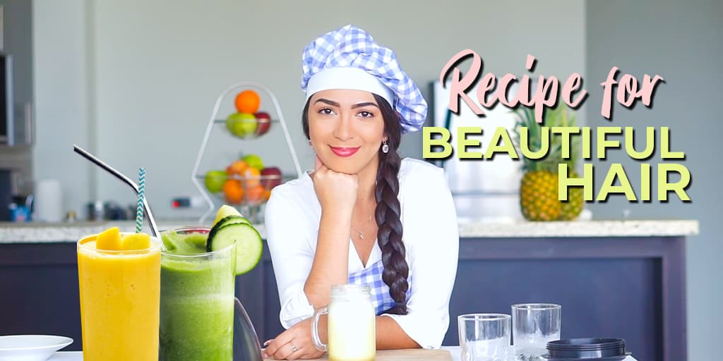Power juices for healthy and Shiny hair!